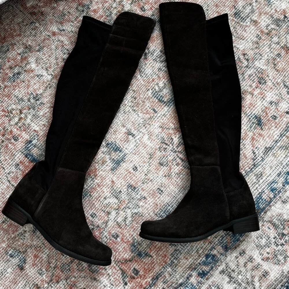 Never worn Brown Blondo Waterpoof over the knee boots